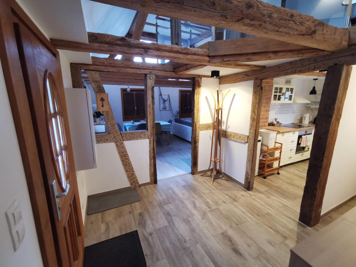 Une Maison A Colombages - Cosy, Lumineuse Et Sauna Kesseldorf Экстерьер фото