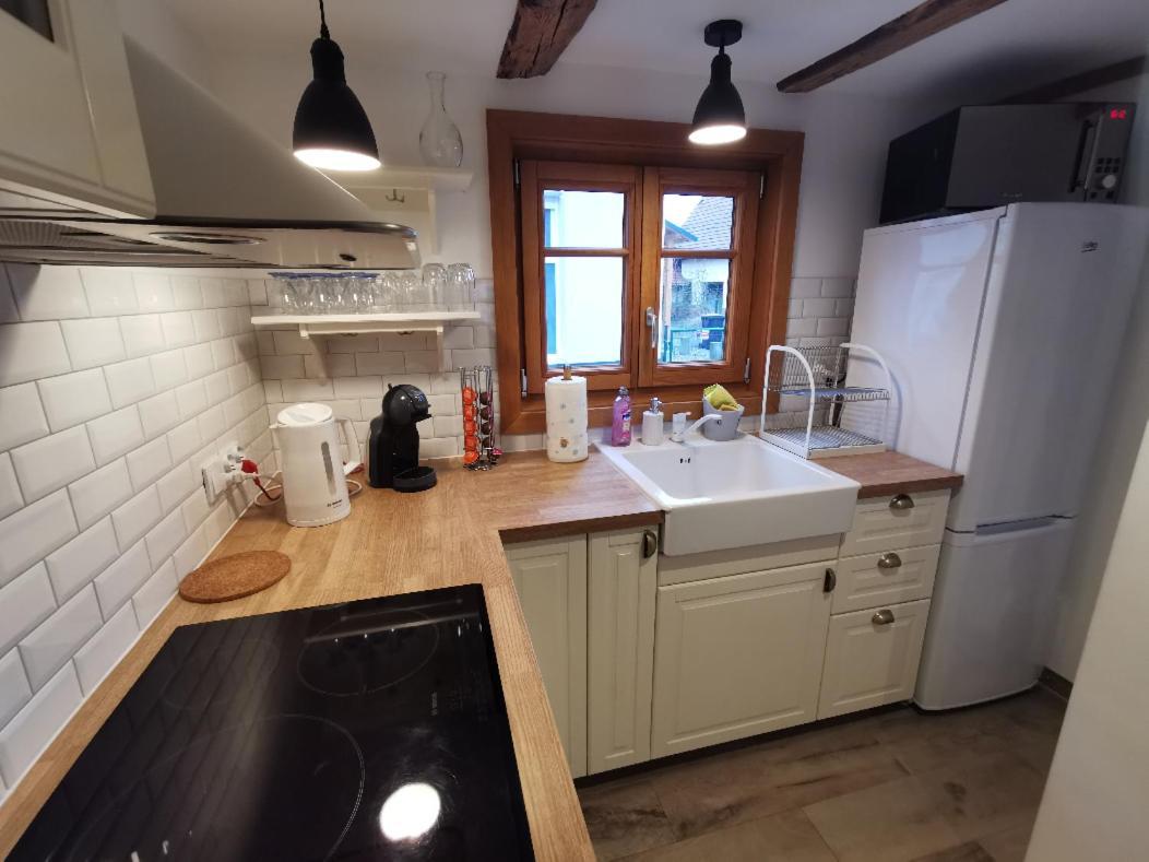 Une Maison A Colombages - Cosy, Lumineuse Et Sauna Kesseldorf Экстерьер фото