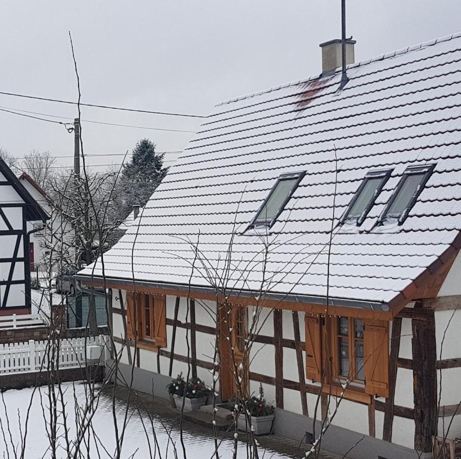 Une Maison A Colombages - Cosy, Lumineuse Et Sauna Kesseldorf Экстерьер фото