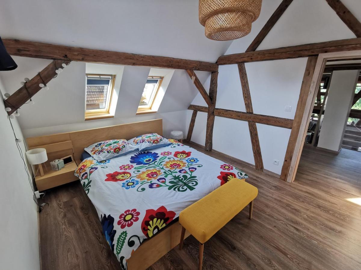 Une Maison A Colombages - Cosy, Lumineuse Et Sauna Kesseldorf Экстерьер фото