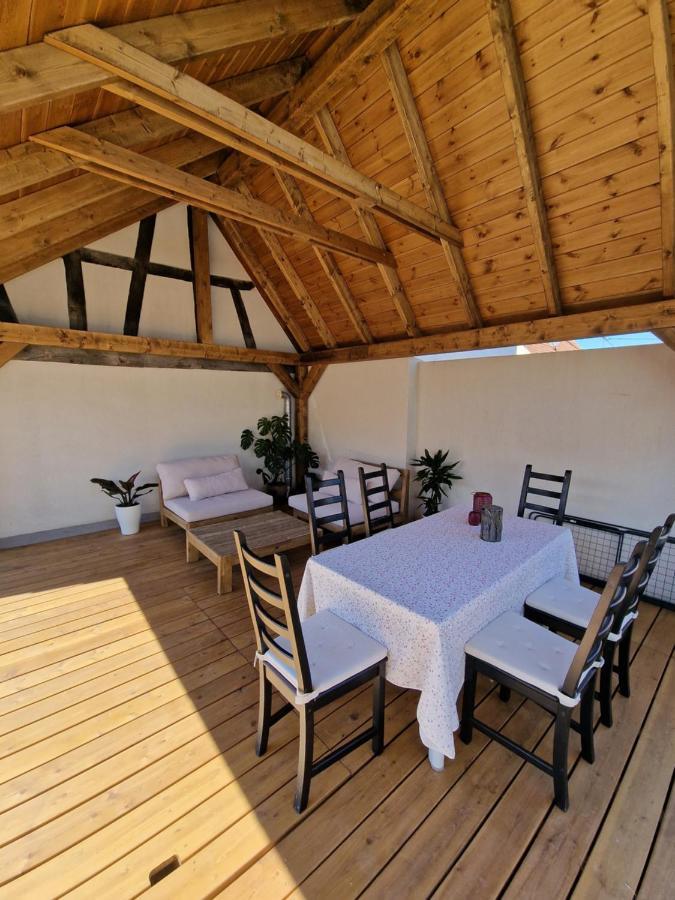 Une Maison A Colombages - Cosy, Lumineuse Et Sauna Kesseldorf Экстерьер фото