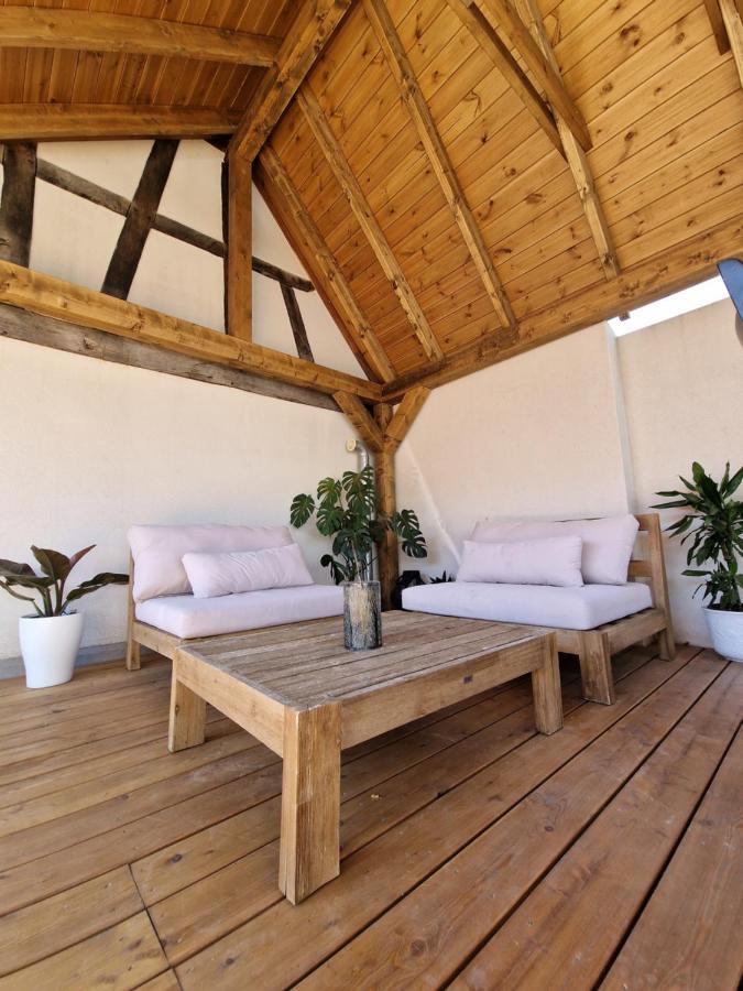 Une Maison A Colombages - Cosy, Lumineuse Et Sauna Kesseldorf Экстерьер фото