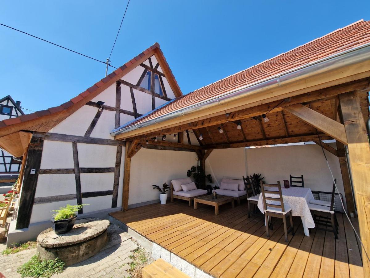 Une Maison A Colombages - Cosy, Lumineuse Et Sauna Kesseldorf Экстерьер фото