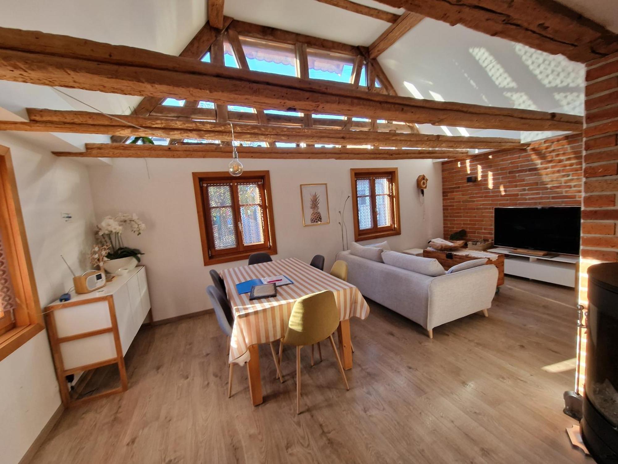 Une Maison A Colombages - Cosy, Lumineuse Et Sauna Kesseldorf Экстерьер фото